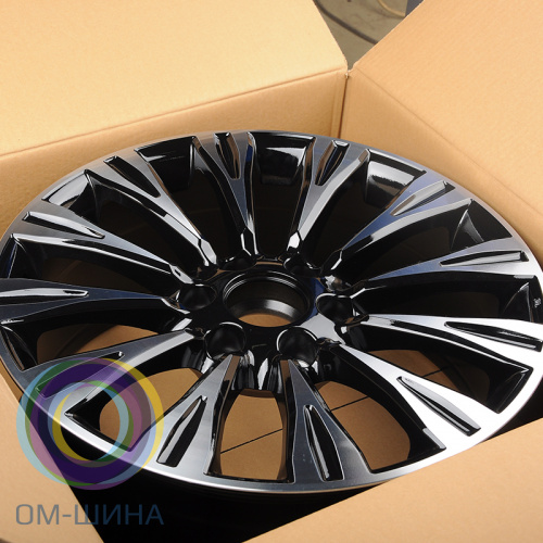 Anzoo H026D 8.5x20/6x139.7 D78.1 ET35 Black Machine Face