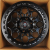 Anzoo JT239-7 8.5x17/6x139.7 D110.1 ET0 Matt Black