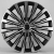 Anzoo H3360 8.0x20/5x108 D63.4 ET52 Black Machine Face