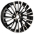Anzoo H952D 8.0x18/5x114.3 D60.1 ET45 Black Machined Face 