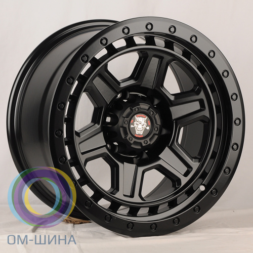 Anzoo JT185-7 9.0x17/6x139.7 D110.1 ET0 Matt black