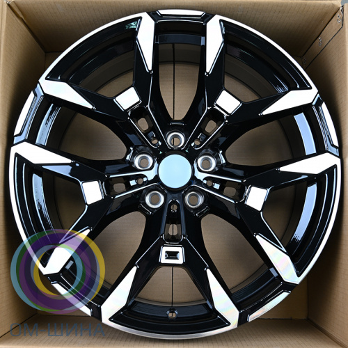 RGW Wheels BH2091 8.5x19/5x112 D66.6 ET40 Gloss Black Machine Face (задняя ось)