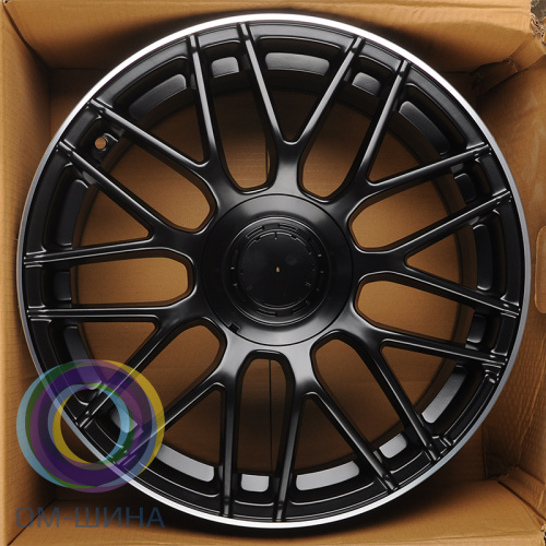 IWheel IV-346X 8.0x18/5x112 D66.56 ET38 Matte Black Machined Lip