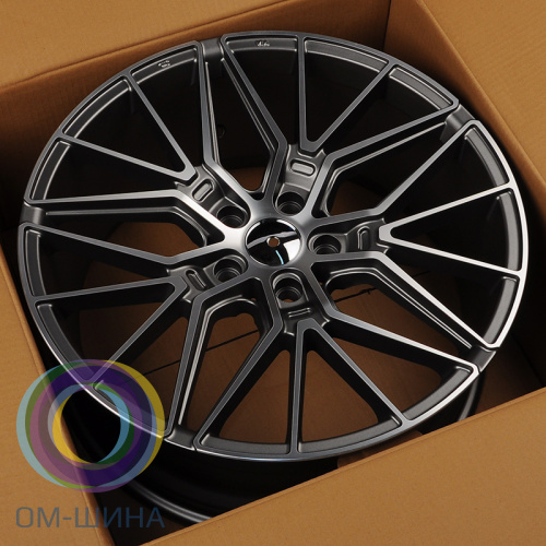 HMD 5280 8.5x19/5x108 D65.1 ET40 Matt Grey Machine Face