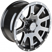 Диски NW9002B Ivision Wheel NW9002B 9.0x18/6x135 D87.1 ET18 Gloss Black / Side Mill