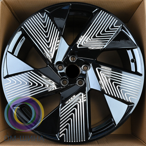 IWheel FBX225-20 9.0x20/5x108 D63.4 ET58.5 Black+Milling 