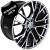 IWheel CR03016 9.5x22/5x112 D66.6 ET35 Black Machined Face (передняя ось)