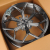 Anzoo VIP-F07 9.0x20/6x139.7 D106.1 ET15 Brush Black Anzoo VIP-F07 9.0x20/6x139.7 D106.1 ET15 Brush Black