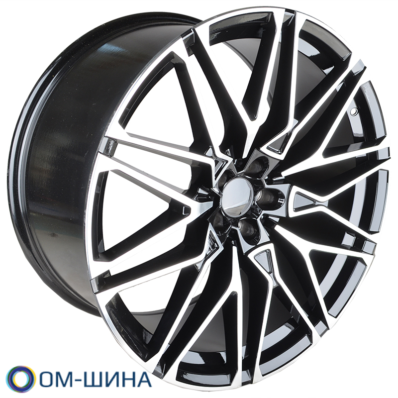 Диски NW5063 Ivision Wheel NW5063 10.0x22/5x112 D66.6 ET35 Black Face Machined