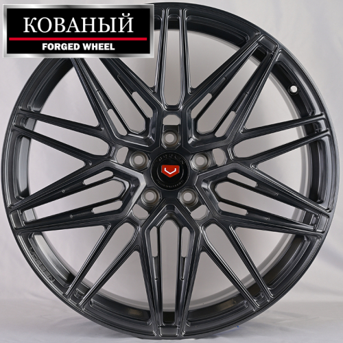 RGW Wheels RGW0723 8.5x21/5x114.3 D67.1 ET35 Brusched Gloss Black