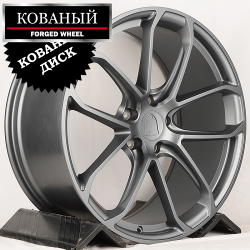 RGW Wheels RGW347 10.0x22/5x130 D71.56 ET46 Matte Grey (передняя ось)
