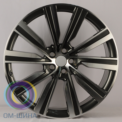 Anzoo H3091F 9.5x23/5x120 D72.6 ET45 Gunmetal Machine Face