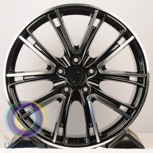 HMD 0012 11.5x21/5x130 D71.5 ET63 Black Machined Face (задняя ось)