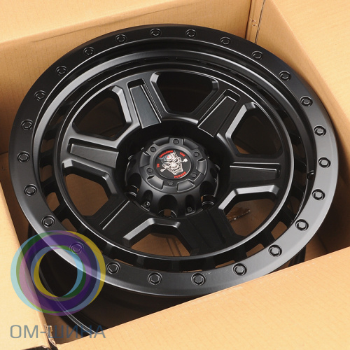 Anzoo JT185-7 9.0x17/6x139.7 D110.1 ET0 Matt black