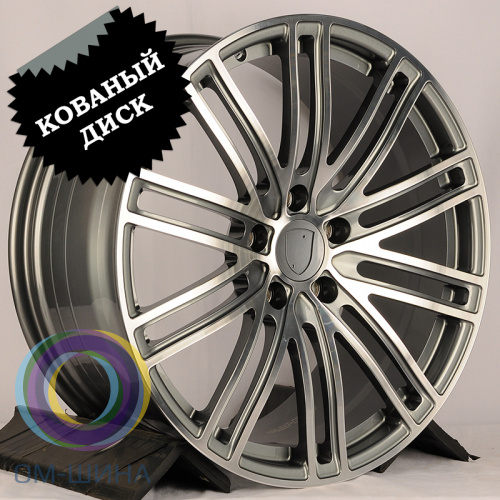 Anzoo ALC1841 11.0x21/5x130 D71.56 ET58 Gunmetal Machine Face (задняя ось)