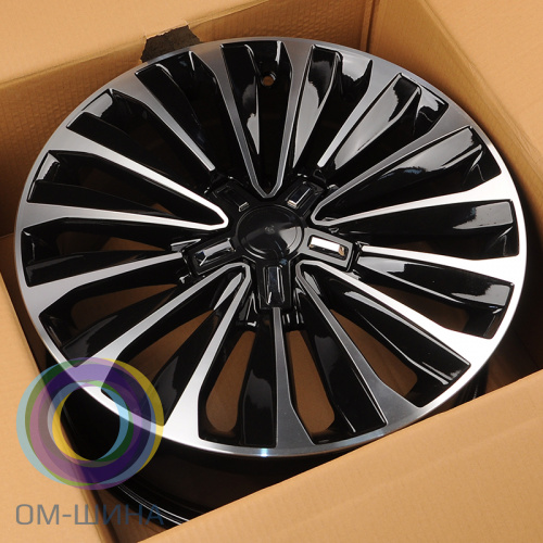 Anzoo H575 8x18/5x112 D57.1 ET48 Black Machine Face