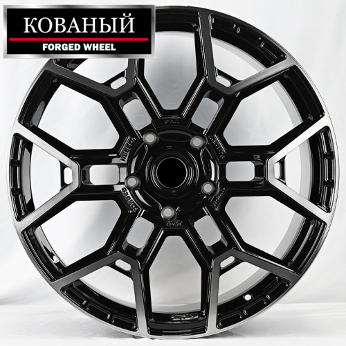 RGW Wheels RGW3571 10.0x22/5x150 D110.1 ET40 BKF Black Clear