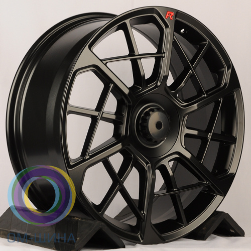 Anzoo H3165F 9.5x22/5x108 D63.4 ET48 Matt Black+Red R