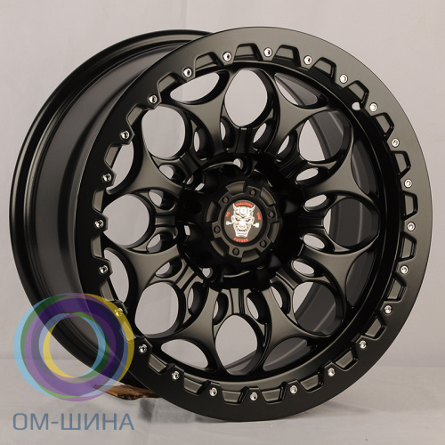 Anzoo JT239-7 8.5x17/6x139.7 D110.1 ET0 Matt Black