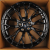 Anzoo H3243F 8.0x18/5x112 D66.5 ET35 Black Anzoo H3243F 8.0x18/5x112 D66.5 ET35 Black