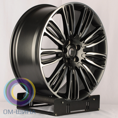 Anzoo H716F 9.5x22/5x120 D72.6 ET45 Graphite Gray Machined