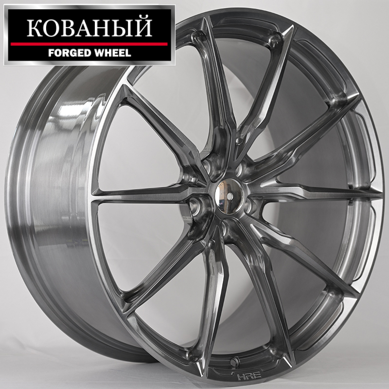 Диски RGW259 RGW Wheels RGW259 9.5x22/5x112 D66.56 ET32 Brusched Grey (передняя ось)