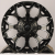 HMD 601 9.0x20/10x139.7/150 D110 ET18 Matt Black Machine Face HMD 601 9.0x20/10x139.7/150 D110 ET18 Matt Black Machine Face