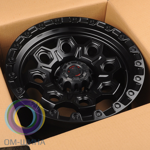 IWheel JT178-8 9.0x18/5x127 D71.5 ET-10 Matt Black