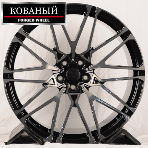 RGW Wheels RGW495 10.5x22/5x112 D66.56 ET35 Black Machine+Black Coating (задняя ось)