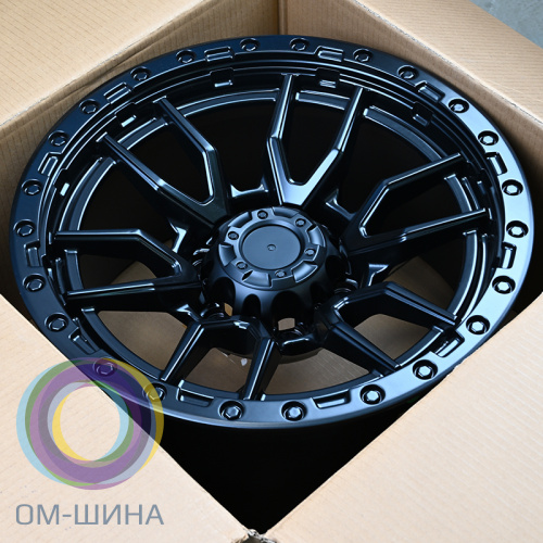 IWheel FBX109-7 9.0x17/6x139.7 D110.1 ET0 Matt Black (конус)