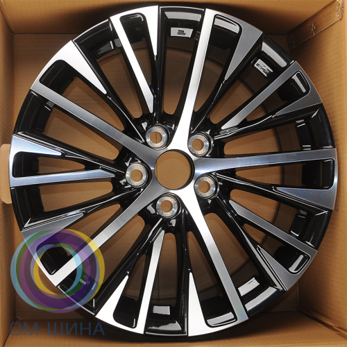 Anzoo H952D 8.0x20/5x114.3 D60.1 ET30 Black Machined Face