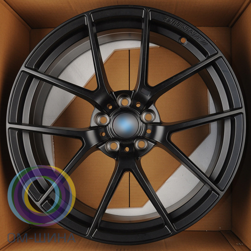 Anzoo AL1857 9.5x19/5x112 D66.56 ET35 Matt Black (задняя ось)