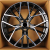 IWheel CR8808 9.5x19/5x112 D66.5 ET38 Black Machined Face (задняя ось)