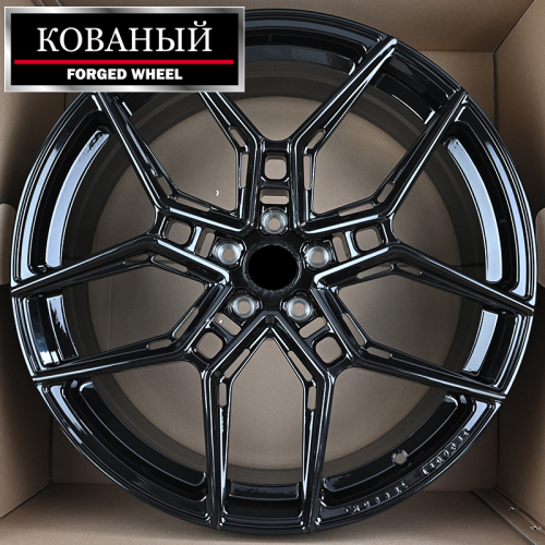 RGW Wheels RGW608 10.0x22/5x112 D66.56 ET21 Gloss Black
