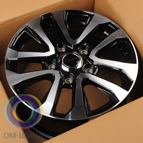 Anzoo H706D 8.5x18/5x150 D110 ET58 Black Machined Face