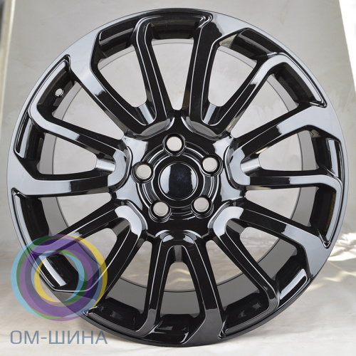 Ivision Wheel NW849 9.5x20/5x120 D72.6 ET45 Black