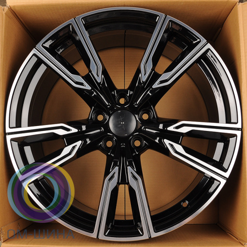 Anzoo H945D 10.0x20/5x112 D66.6 ET40 Black Machine Face