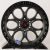 Anzoo GRAXY Z-03 9.0x20/6x139.7 D106.1 ET12 Matt Dark Gunmetal+Matt Black Lip