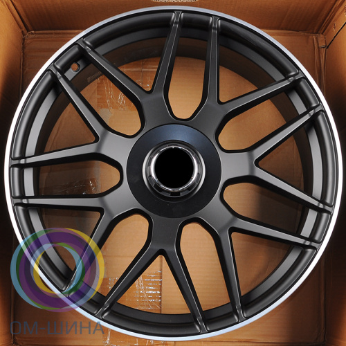 IWheel CR02009 10.0x21/5x112 D66.56 ET42 Matte Black Machined Lip (передняя ось)