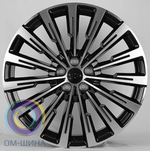 Anzoo H3360 8.0x20/5x108 D63.4 ET52 Black Machine Face