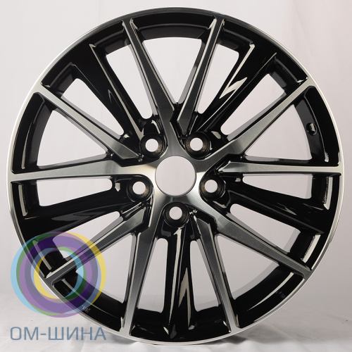 Anzoo H893D 8.0x18/5x114.3 D60.1 ET50 Black Machine Face
