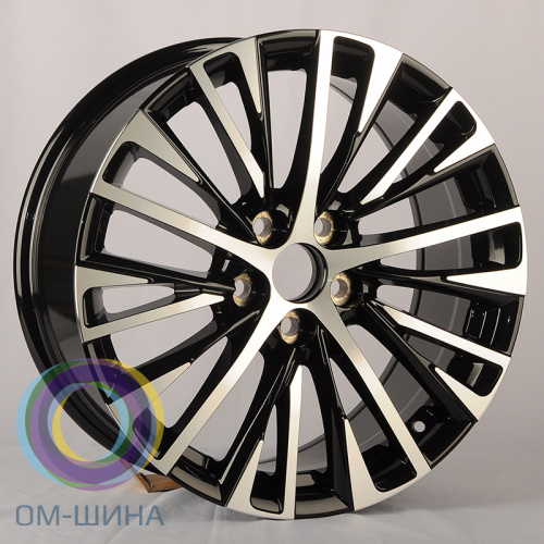 Anzoo H952D 8.0x20/5x114.3 D60.1 ET30 Black Machined Face