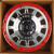 Anzoo FBX034-7 8.5x17/6x139.7 D110.1 ET0 Silver Machine Face+Red Lip+Rivets Anzoo FBX034-7 8.5x17/6x139.7 D110.1 ET0 Silver Machine Face+Red Lip+Rivets