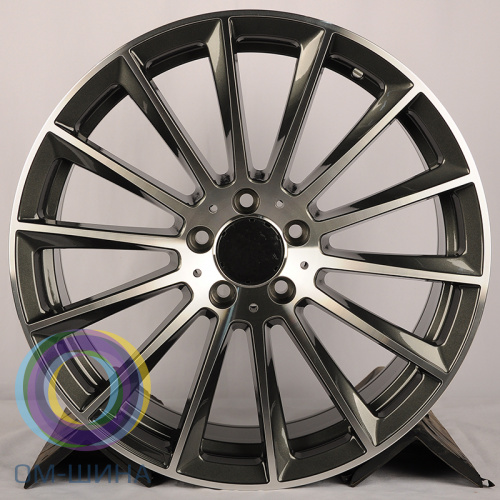 Anzoo H3061F 9.5x19/5x112 D66.5 ET43 Gunmetal Machine Face (задняя ось)