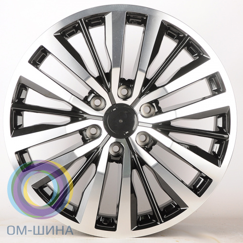 Anzoo H781D 8.0x20/6x139.7 D78.1 ET35 Black Machined Face