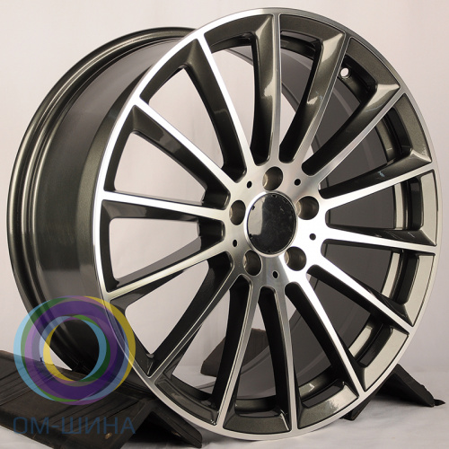 Anzoo H3061F 9.5x19/5x112 D66.5 ET43 Gunmetal Machine Face (задняя ось)