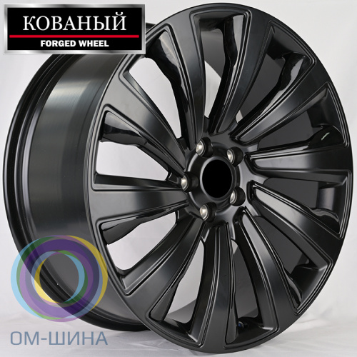 RGW Wheels RGW708L 9.5x22/5x120 D72.56 ET40 Matte Black+Trim Sprit левый 