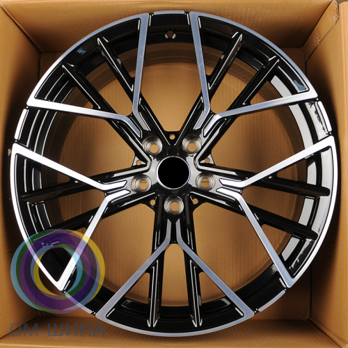 IWheel CR8808 8.5x20/5x112 D66.5 ET25 Black Machined Face (передняя ось)