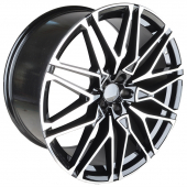 Диски NW5063 Ivision Wheel NW5063 10.0x22/5x112 D66.6 ET35 Black Face Machined