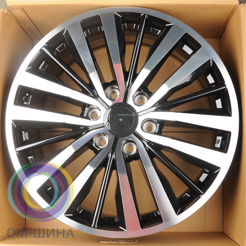 Anzoo H781D 8.0x20/6x139.7 D78.1 ET35 Black Machined Face